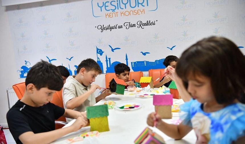Yeşilyurt’ta Yaz Kurslarına Yoğun İlgi