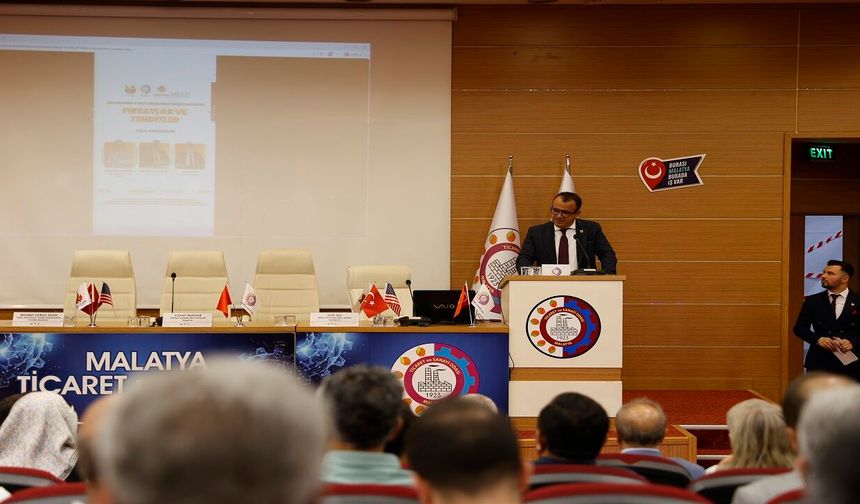 Malatya'da ihracatçılara ABD pazarı anlatıldı