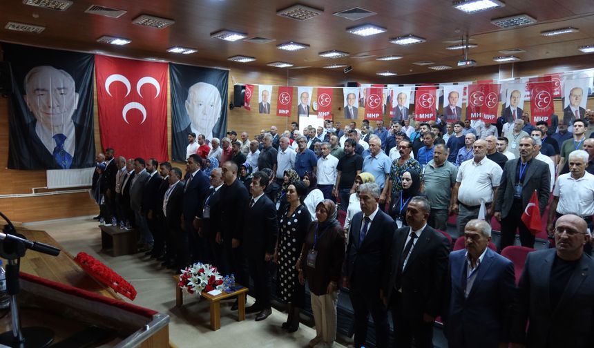 MHP İspir İlçe Başkanlığı Olağan Kongresi yapıldı