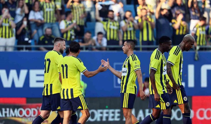 Fenerbahçe Hazırlık Maçında Farklı Kazandı: 4-0