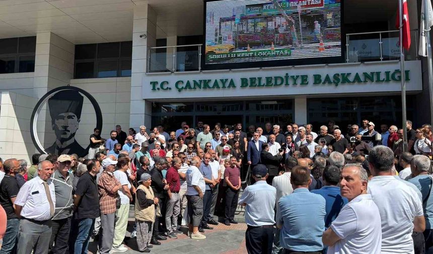 Operasyonun ardından Çankaya Belediyesinde hareketlilik