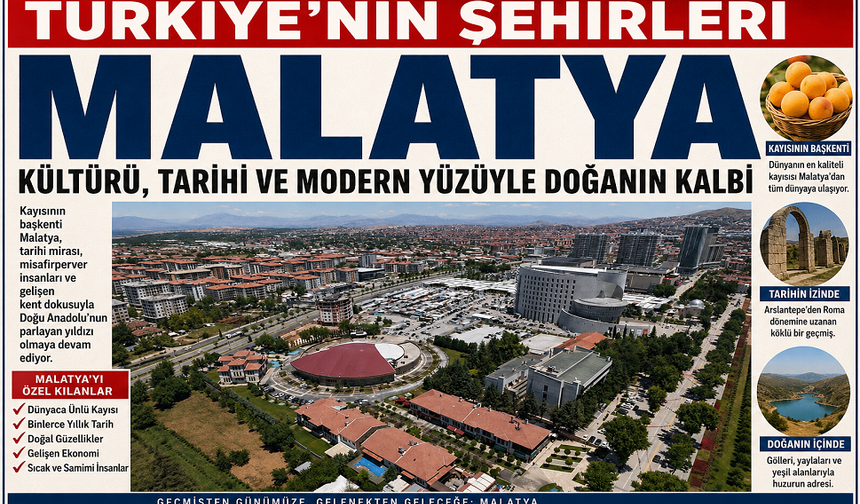 Türkiye'nin şehirleri Kapsamında: Malatya