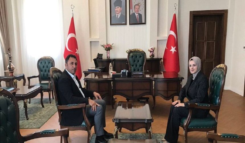 Başkan Cengiz’den Kaymakam Bayguş’a Hayırlı Olsun Ziyareti