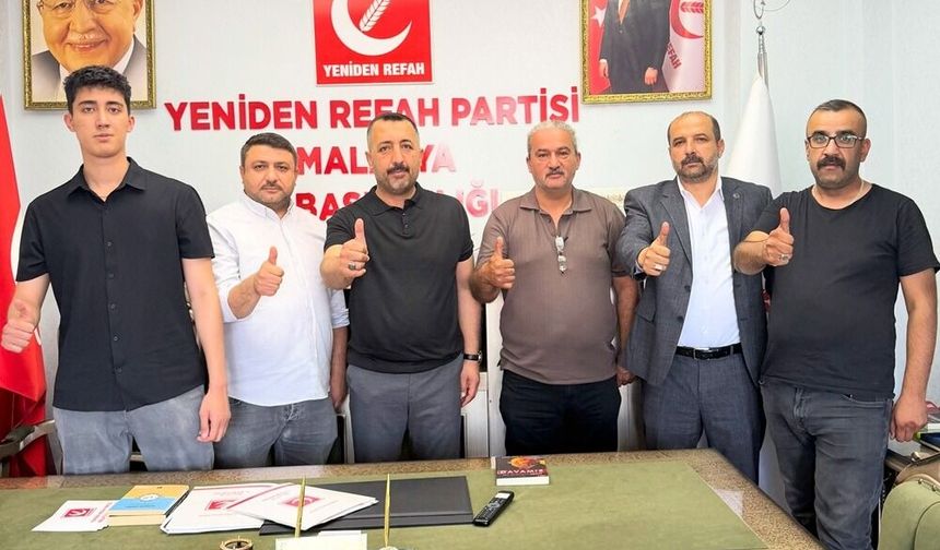 YRP Arapgir İlçe Başkanlığına Serdar Halıcı atandı