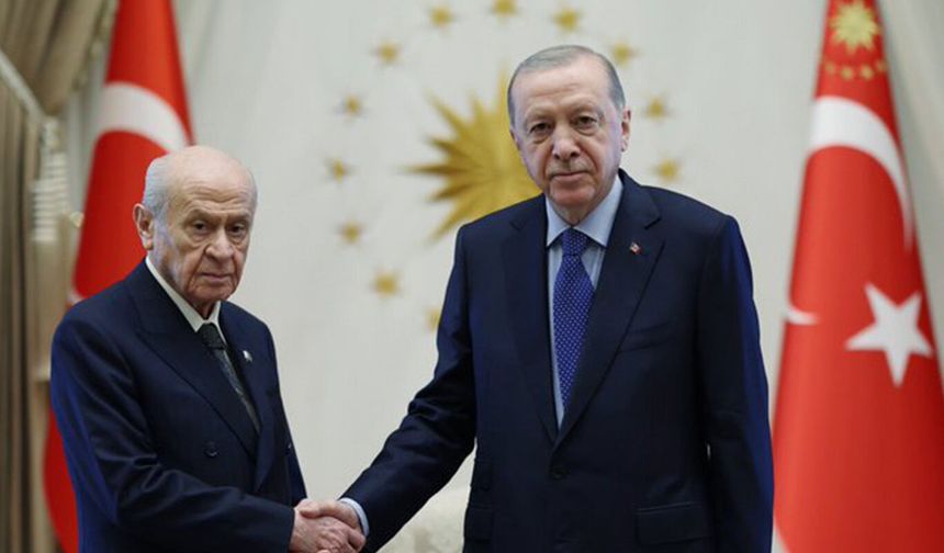 Cumhurbaşkanı Erdoğan, MHP Lideri Bahçeli ile Görüştü