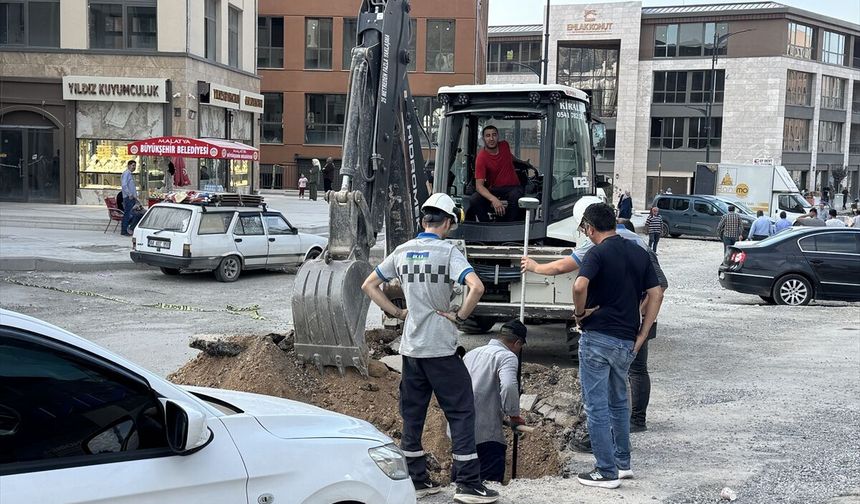 Akpınar Mahallesi’nde Doğal Gaz Borusu Patladı
