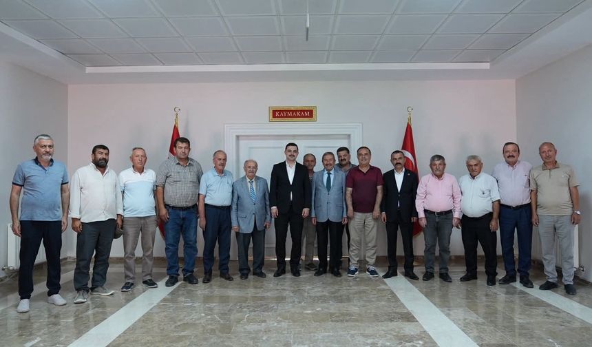 Darende’de Meclis Toplantısı Sonrası Anlamlı Ziyaret