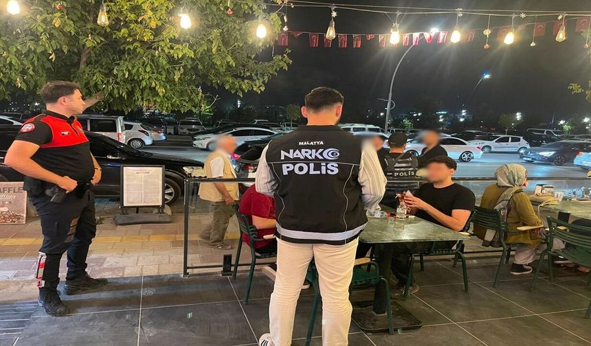 Malatya'da "narkoalan-3" uygulamasında 387 kişi sorgulandı.