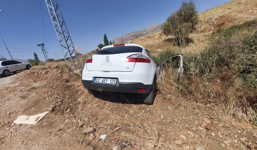 Doğanşehir’de Trafik Kazası: 2 Yaralı