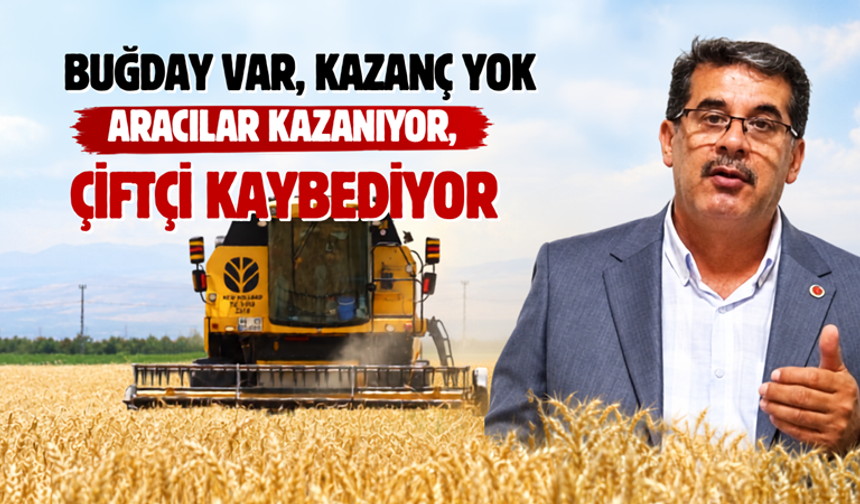 Çiftçi Dertli: 'Üreten Kazanmıyor'