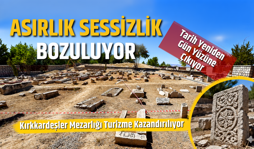 Kırkkardeşler Şehitliği’nde Restorasyon Başladı