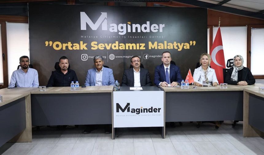 Malatya’nın Gündemi MAGİNDER Toplantısında Masaya Yatırıldı