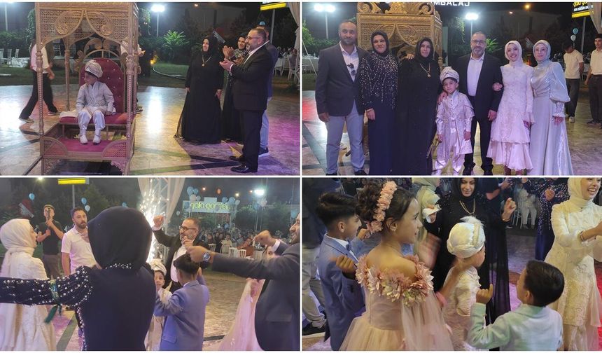 Gül Ailesi’nin mutlu günü: Muhammed Eymen sünnet oldu