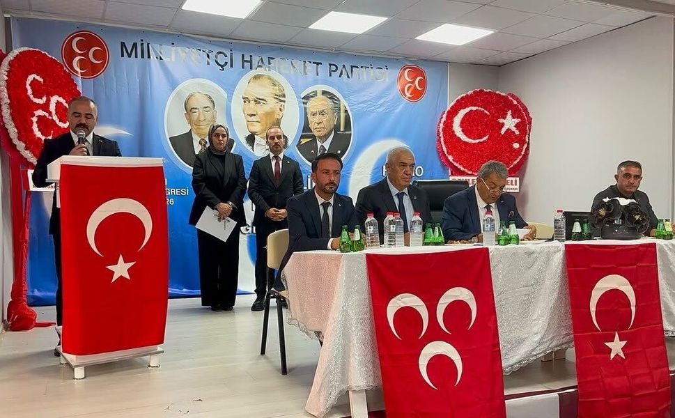 Hazro’da MHP 15. Olağan Kongresi Gerçekleştirildi