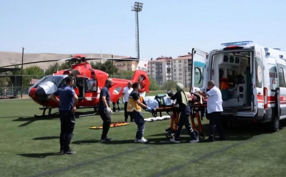 Aynı Gün İkinci Hava Ambulansı Havalandı