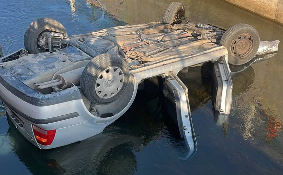 Malatya'da otomobil sulama kanalına düştü: 1 yaralı
