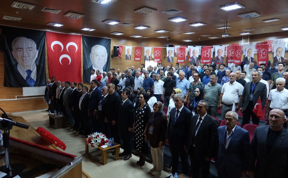 MHP İspir İlçe Başkanlığı Olağan Kongresi yapıldı