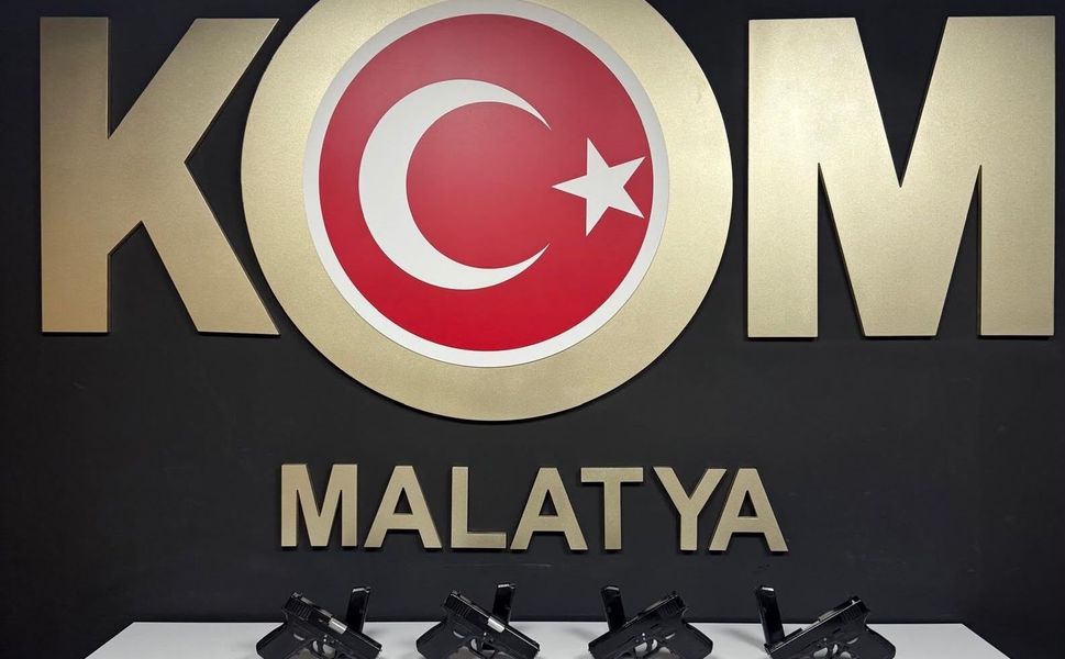 KOM'dan ruhsatsız silah operasyonu: 7 gözaltı