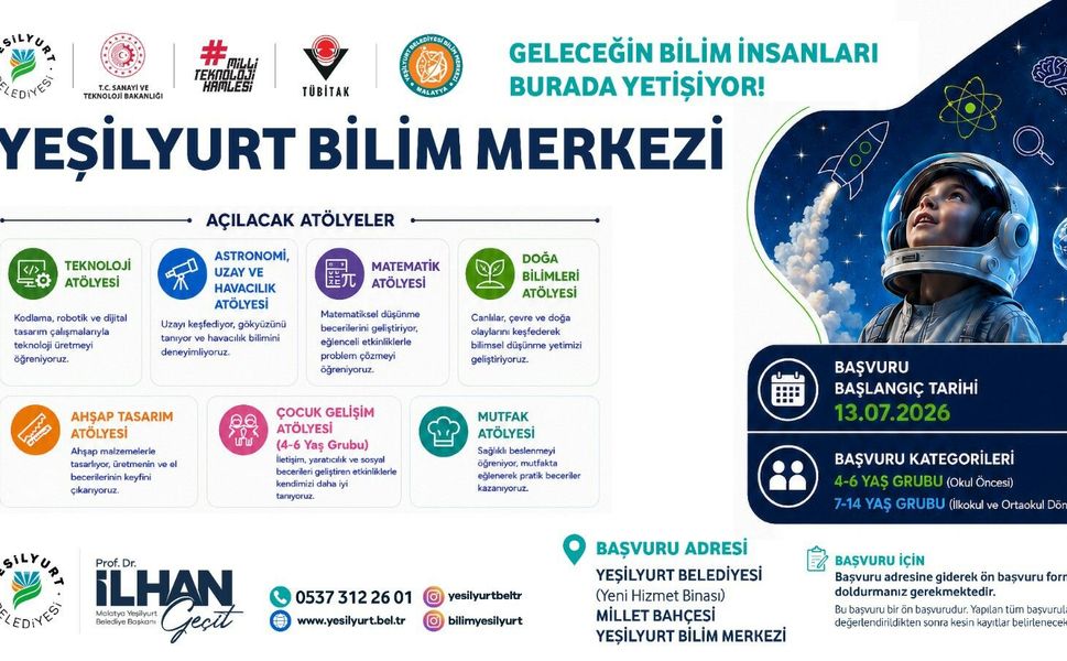 Başvurular 13 Temmuz'da Başlıyor