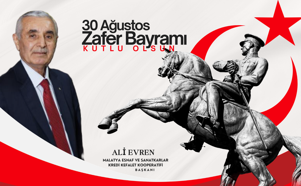 Başkan Ali Evren’den 30 Ağustos Mesajı