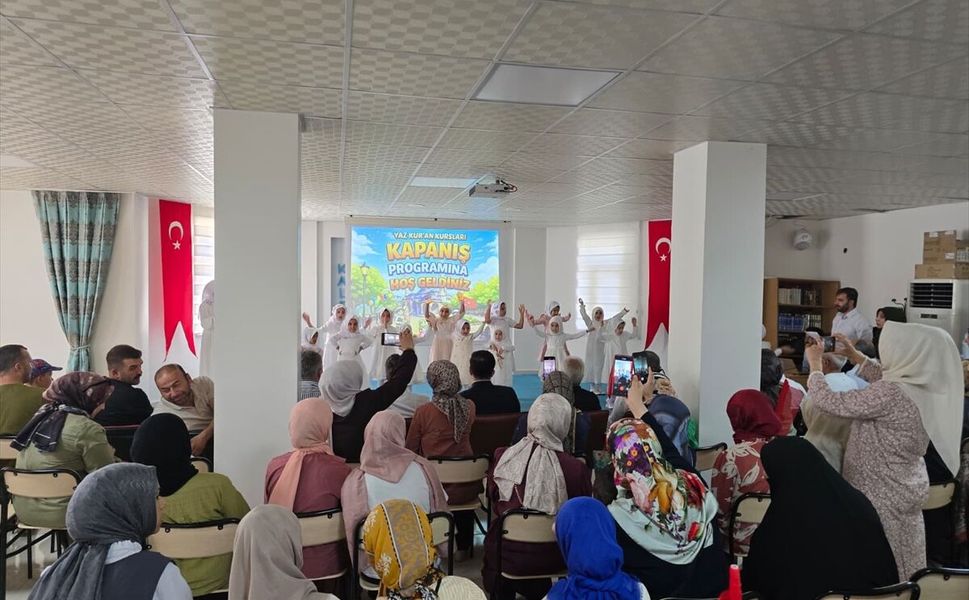 Kale’de Yaz Kur’an Kursları Kapanış Programı Düzenlendi