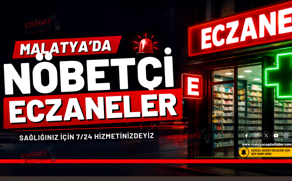 12 Ağustos Çarşamba Nöbetçi Eczaneler