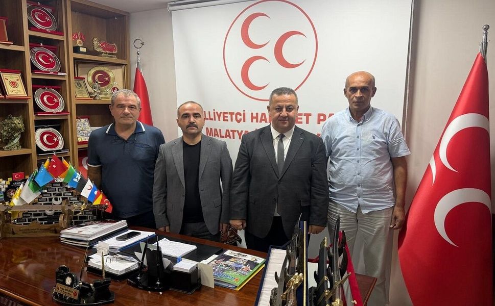 BİMYAD’dan MHP Malatya İl Başkanlığı’na Ziyaret