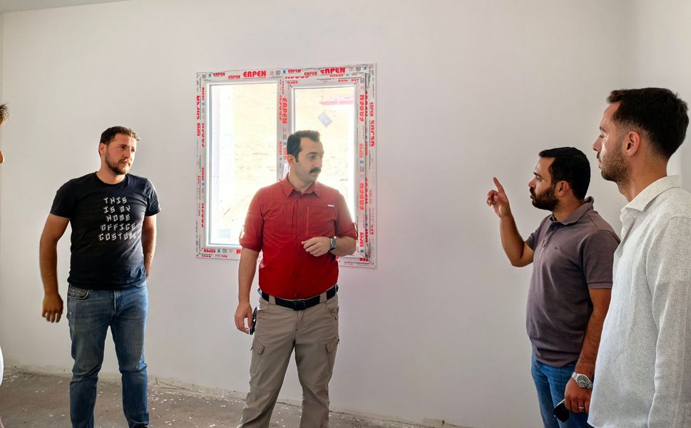 Kaymakam Günlü Karadere’de Kırsal Konutları İnceledi