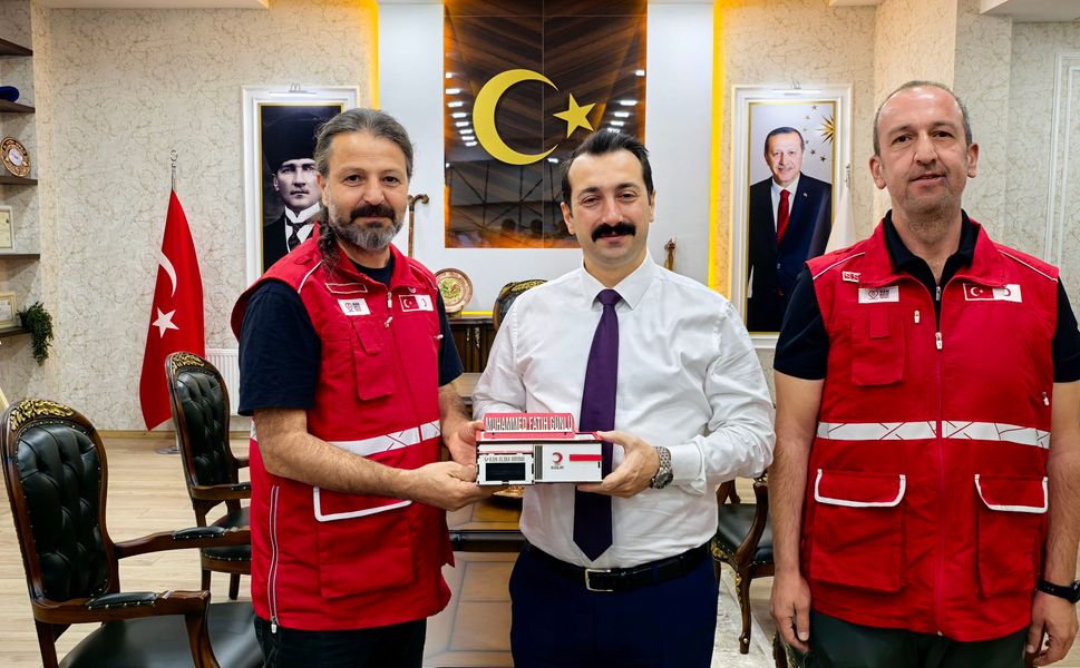 Kızılay’dan Hekimhan Kaymakamı Günlü’ye Ziyaret