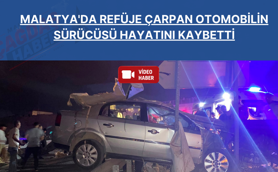 Otomobil bariyerlere çarptı: 1 ölü