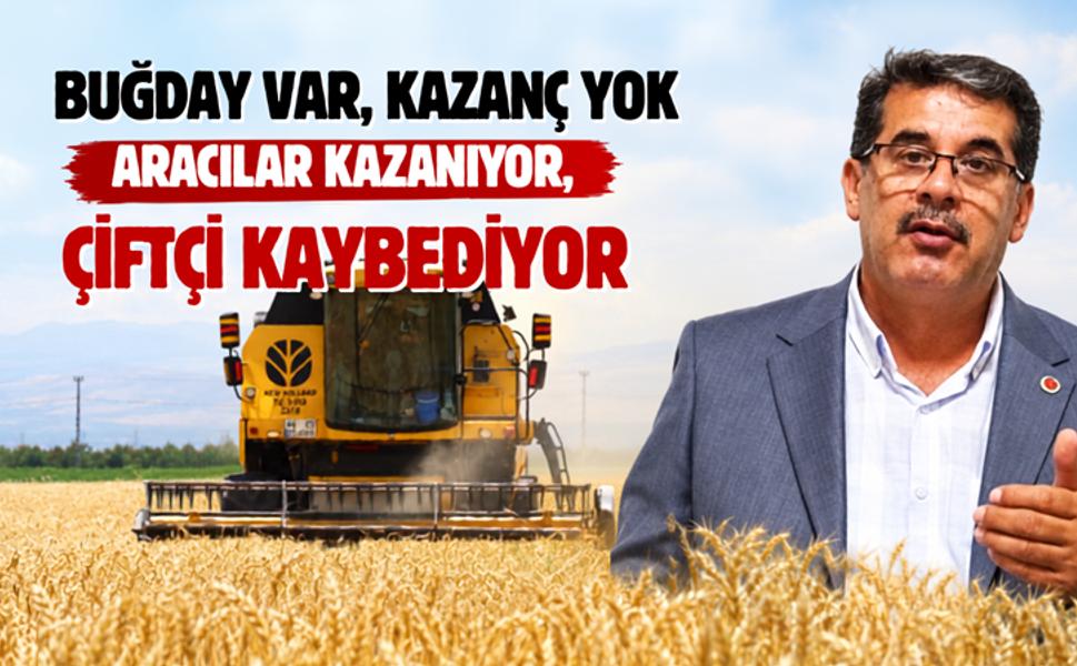 Çiftçi Dertli: 'Üreten Kazanmıyor'