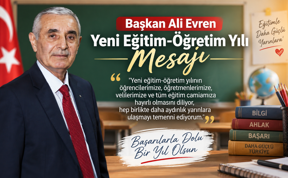 Evren'den Yeni Eğitim-Öğretim Yılı Mesajı