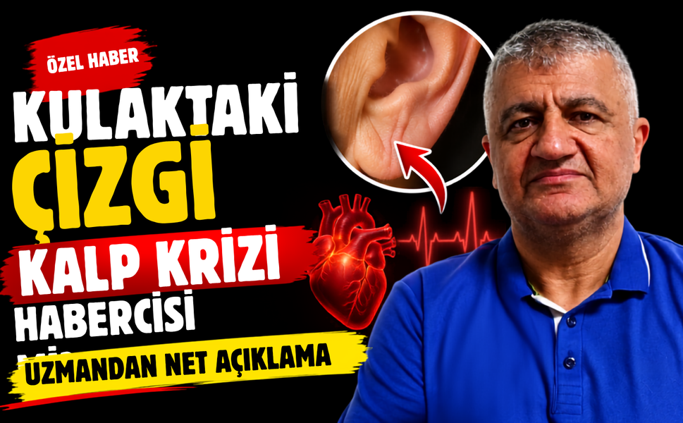 Kulak Memesindeki Çizgi Kolesterolün Habercisi Olabilir