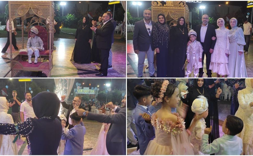 Gül Ailesi’nin mutlu günü: Muhammed Eymen sünnet oldu
