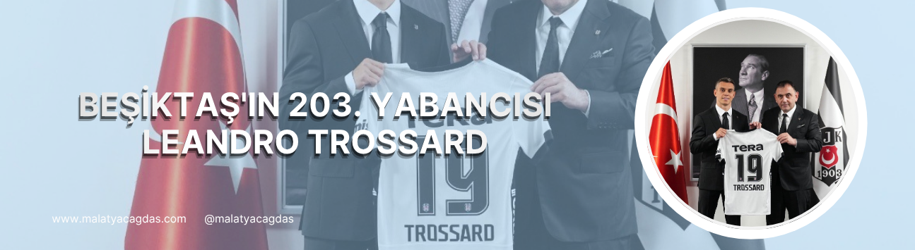 Beşiktaş'ın 203. yabancısı Leandro Trossard