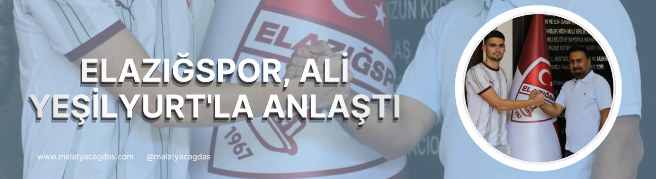 Elazığspor, Ali Yeşilyurt'la anlaştı